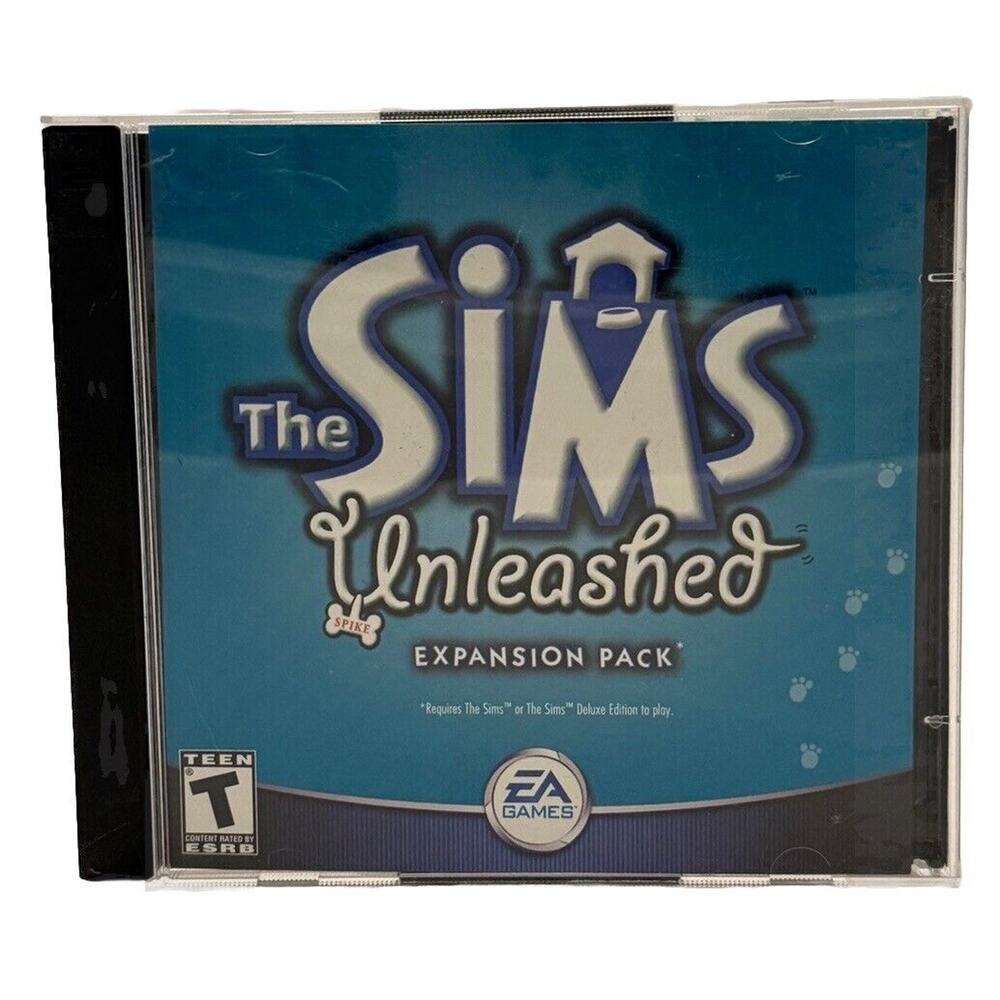 The Sims Unleashed Expansion Pack PC 2002 Preowned Original Case